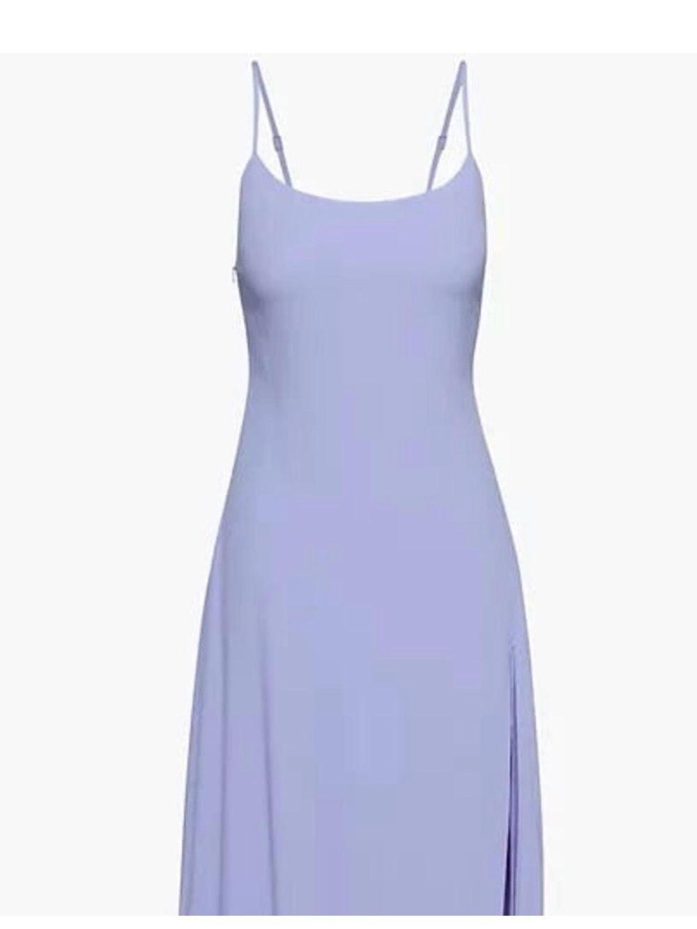 Aritzia Lavender Slip Midi Dress